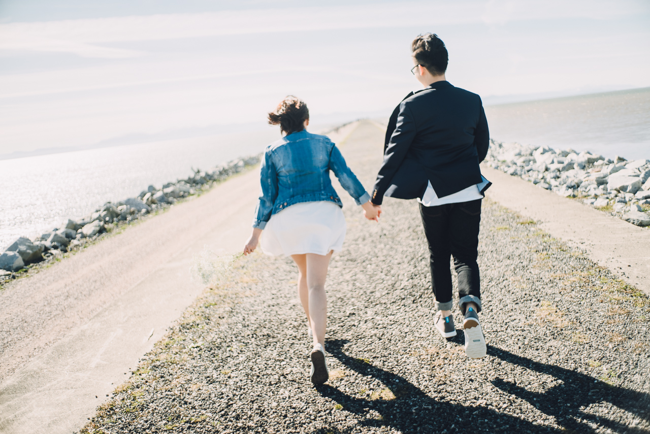 engagement, iona beach, richmond, vancouver