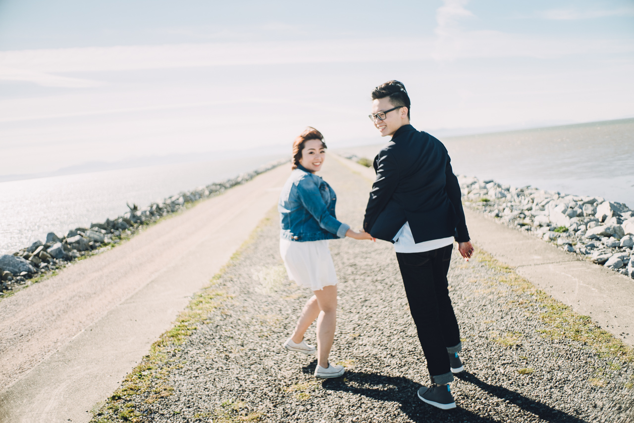 engagement, iona beach, richmond, vancouver