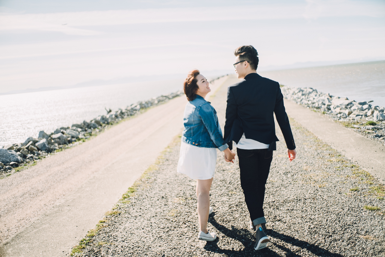 engagement, iona beach, richmond, vancouver