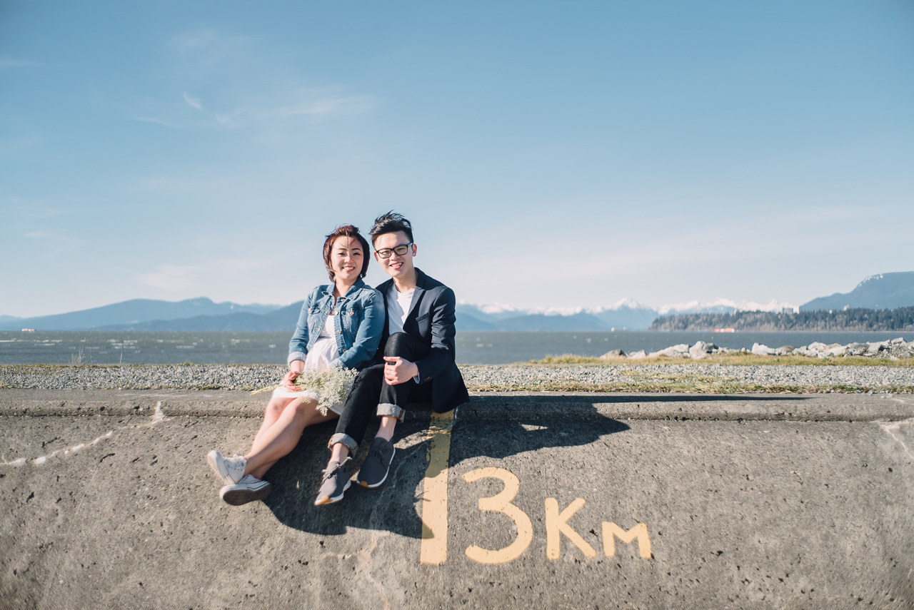 engagement, iona beach, richmond, vancouver