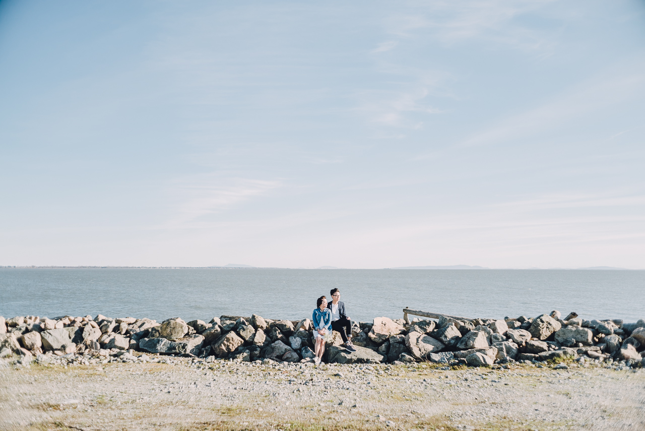 engagement, iona beach, richmond, vancouver