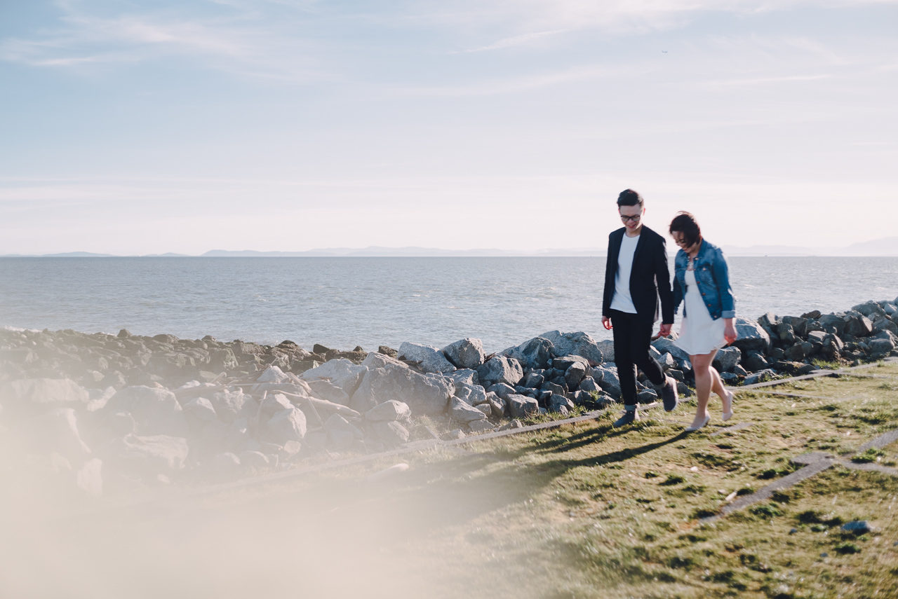 engagement, iona beach, richmond, vancouver