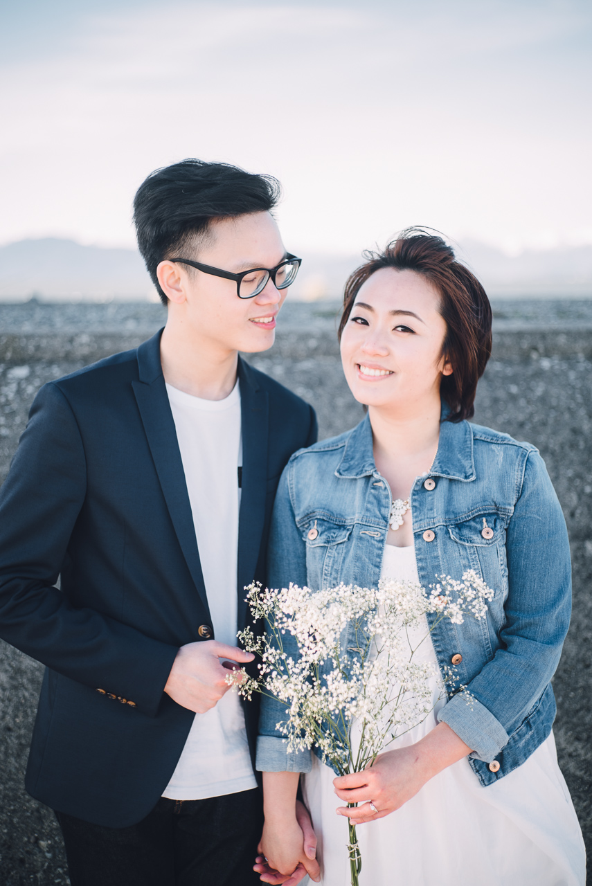 engagement, iona beach, richmond, vancouver