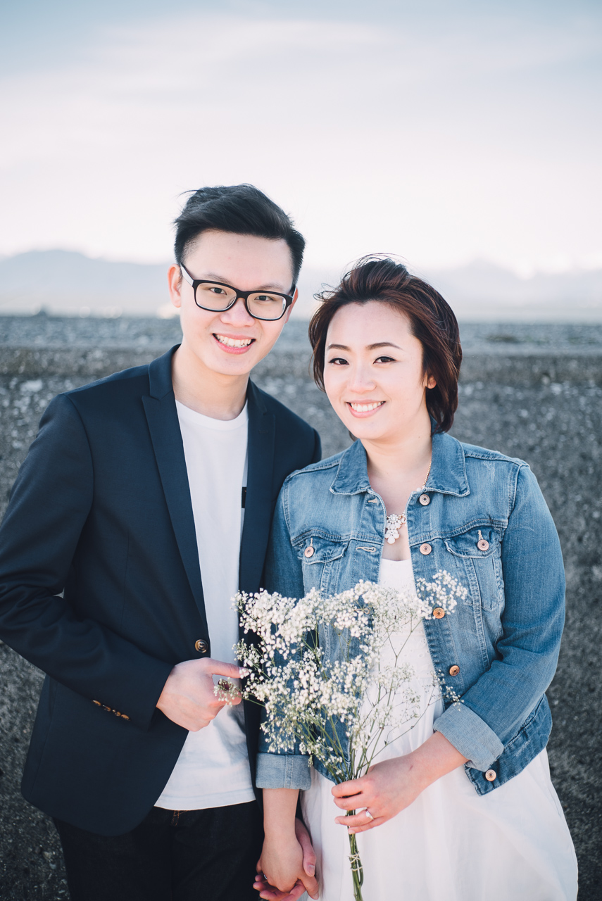 engagement, iona beach, richmond, vancouver