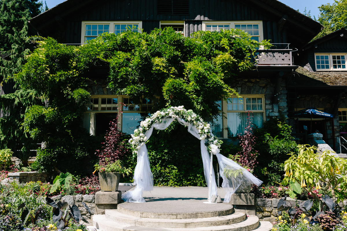 Wedding in Stanley Park Pavilion