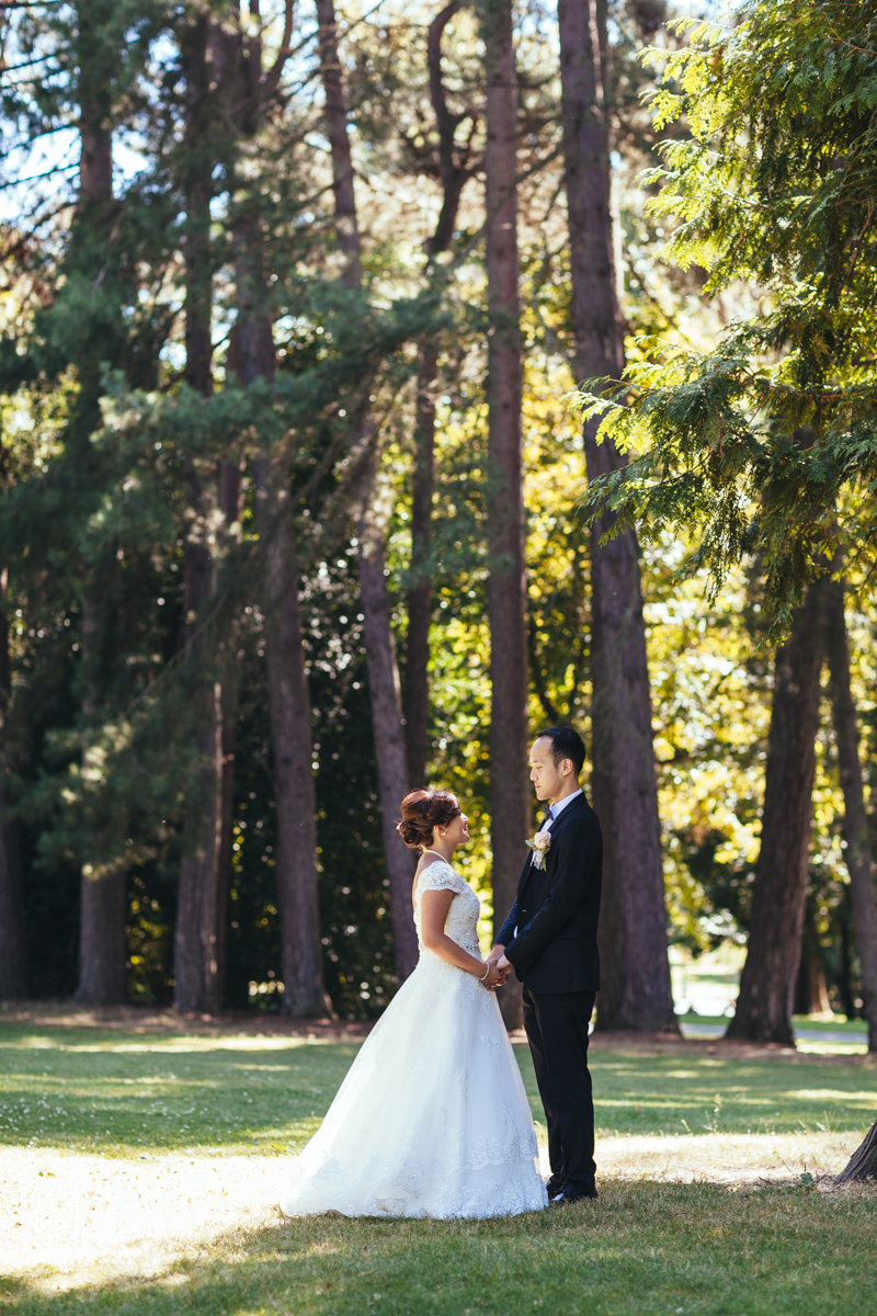 Bridal shoot near Stanley Park, Vancouver, BC