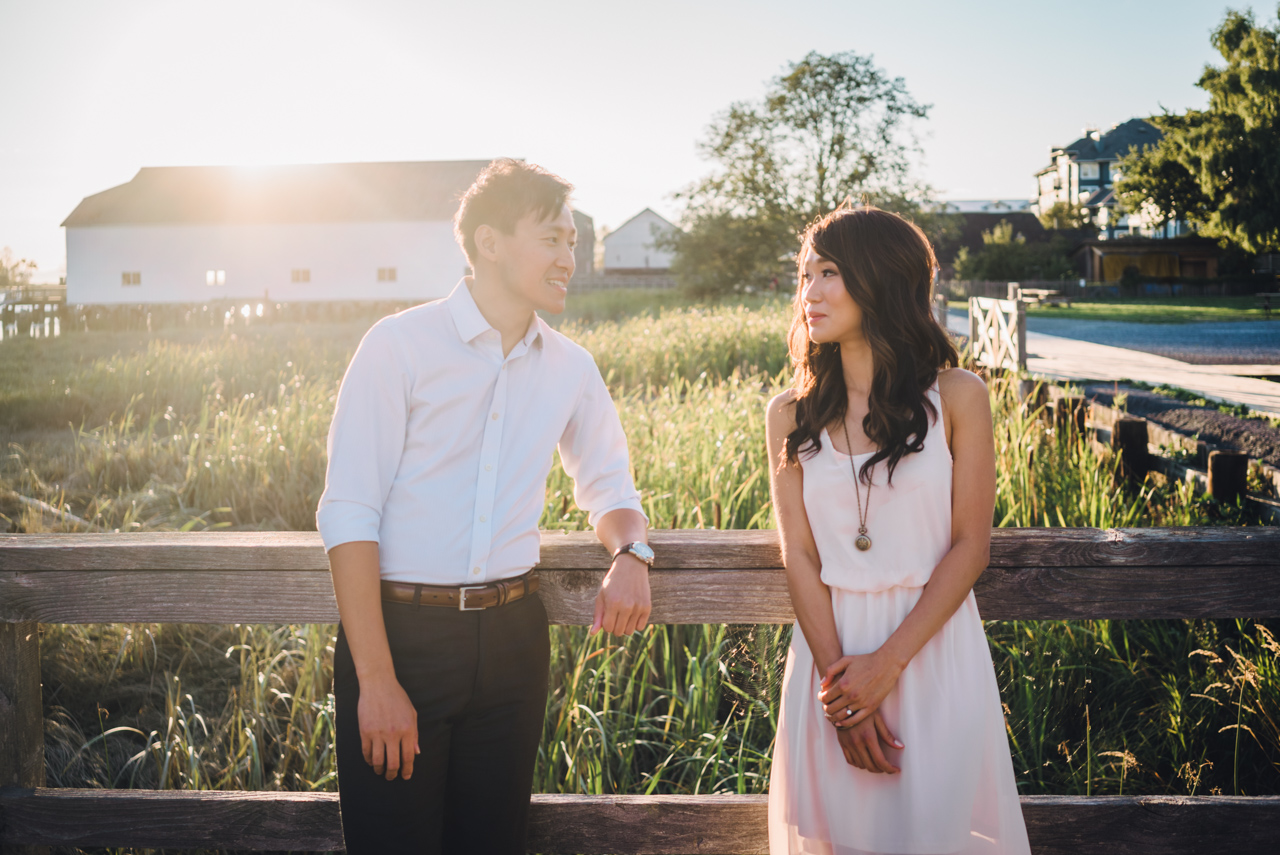 maggie & stephen engagement shoot steveston village richmond bc british columbia beach wedding photography photographer best