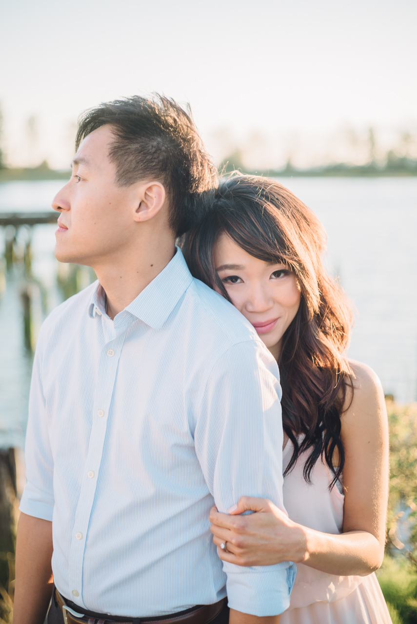 maggie & stephen engagement shoot steveston village richmond bc british columbia beach wedding photography photographer best