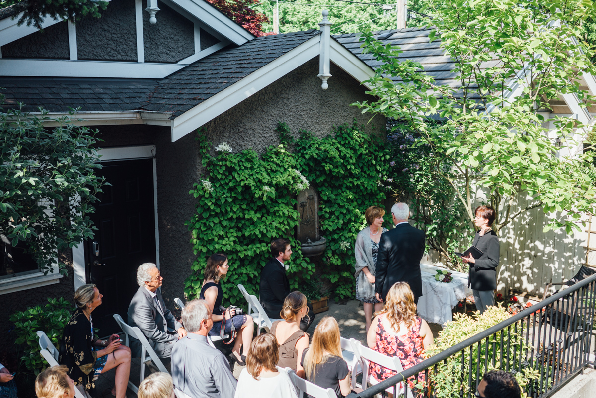 simple backyard wedding vancouver