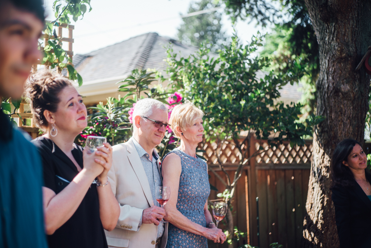 simple backyard wedding vancouver