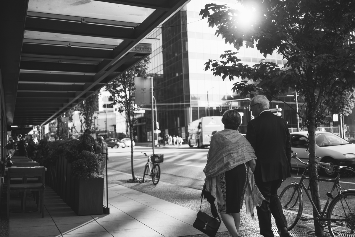 downtown walk vancouver wedding