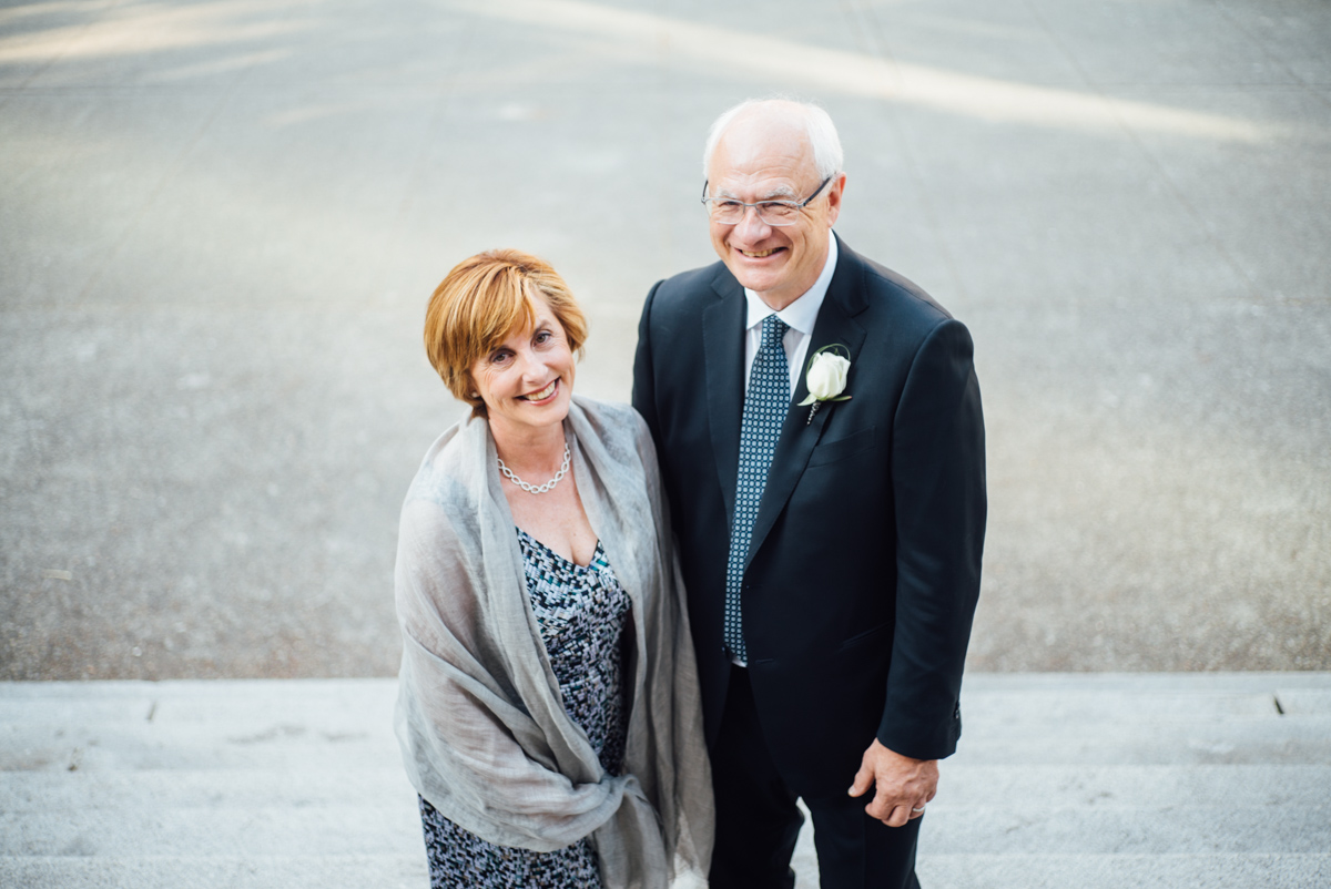 couple wedding vancouver art gallery