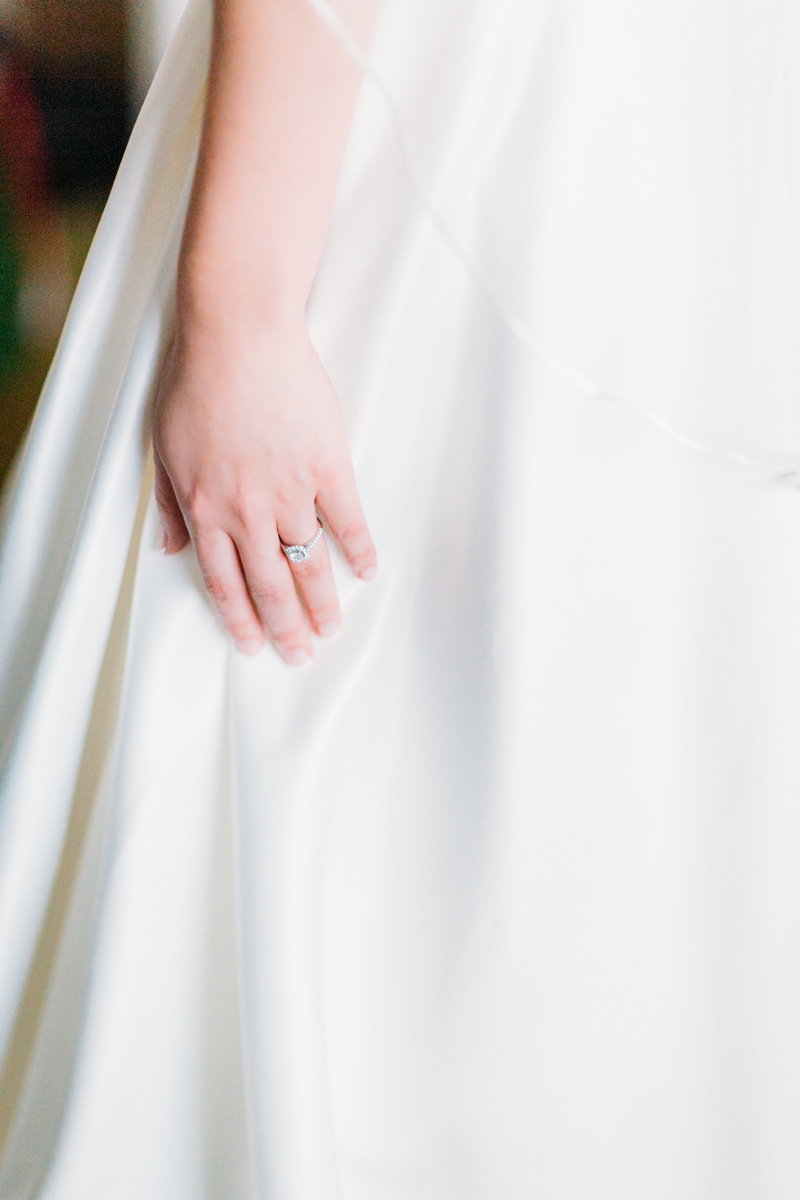 Getting ready for wedding - ring photo