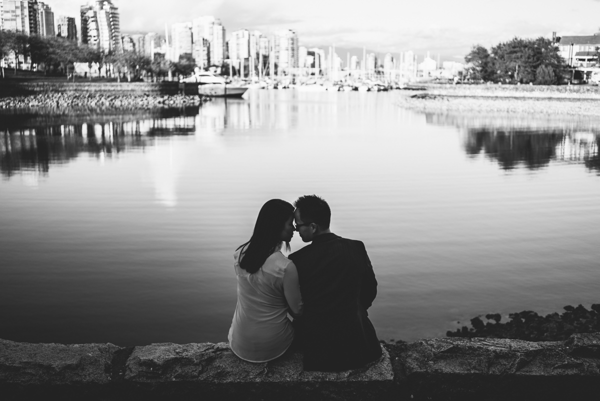 false creek vancouver engagement shoot